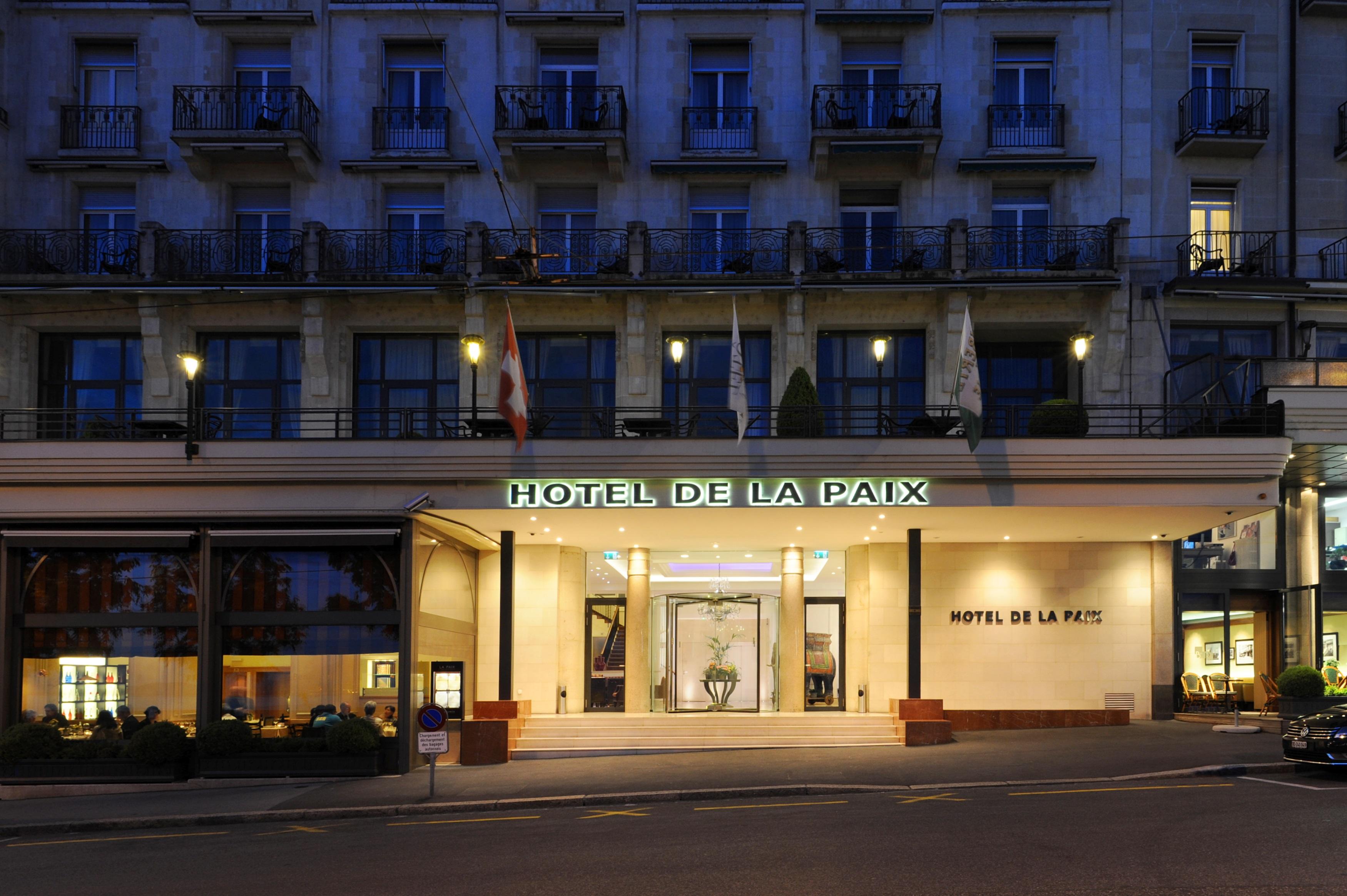 Hotel De La Paix Λωζάνη Εξωτερικό φωτογραφία
